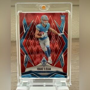 2025 Panini Phoenix - Rookies Isaac Teslaa #189 Red Lazer /199
(RC)